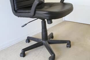 Office chair on soft carpet